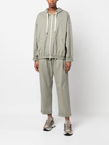 Brunello Cucinelli Hoodie met trekkoord - Groen