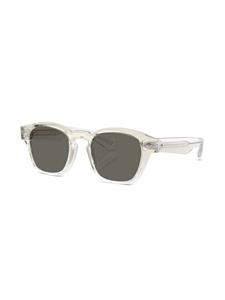 oliverpeoples Oliver Peoples Maysen zonnebril met rond montuur - Beige