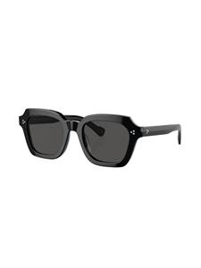 oliverpeoples Oliver Peoples Kienna zonnebril met vierkant montuur - Zwart