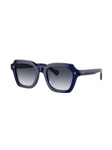 Oliver Peoples Kienna zonnebril met vierkant montuur - Blauw