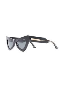 marnieyewear Marni Eyewear Fairy Pool zonnebril met driehoekig montuur - Zwart