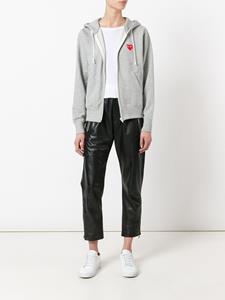 commedesgarçonsplay Comme Des Garçons Play hoodie met geborduurd logo - Grijs