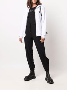 philippplein Philipp Plein Hoodie met logoprint - Wit