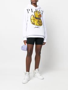 philippplein Philipp Plein Hoodie met print - Wit