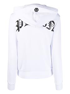 philippplein Philipp Plein Hoodie met print - Wit