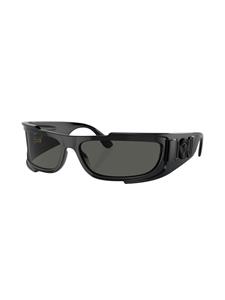 versaceeyewear Versace Eyewear Zonnebril met rechthoekig montuur - Zwart