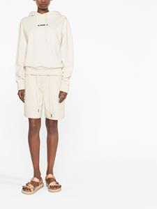 jilsander Jil Sander Hoodie met logoprint - Beige