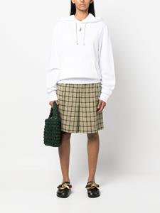 jwanderson JW Anderson Hoodie met geborduurd logo - Wit