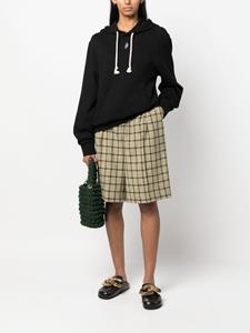 JW Anderson Hoodie met geborduurd logo - Zwart