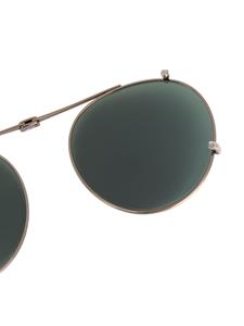 garrettleight Garrett Leight clip on sunglasses - Metallic