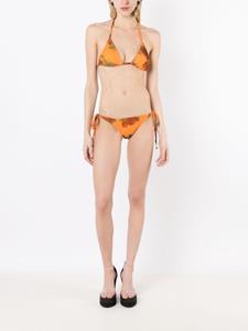 amirslama Amir Slama Bikini met roospatroon - Oranje