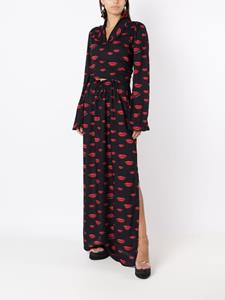 amirslama Amir Slama Blouse met lange mouwen - Zwart