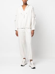 brunellocucinelli Brunello Cucinelli Hoodie met trekkoord - Beige