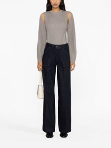 High waist jeans - Blauw