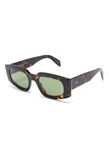 Retrosuperfuture Yse zonnebril met schildpadschild design - Bruin