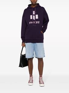 MARANT ÉTOILE Hoodie met logo - Paars