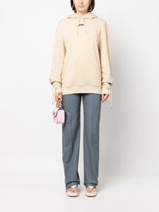 jeanpaulgaultier Jean Paul Gaultier Hoodie met veters - Beige
