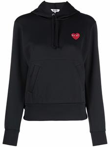 commedesgarçonsplay Comme Des Garçons Play hoodie met logo - Zwart