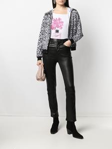 liujo LIU JO Hoodie met luipaardprint - Wit