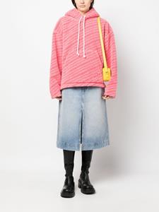 JW Anderson Hoodie met geborduurd logo - Roze