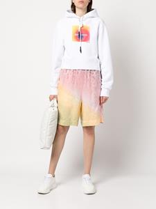 palmangels Palm Angels Hoodie met logoprint - Wit