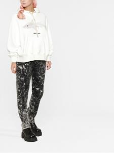 Palm Angels Hoodie met grafische print - Wit