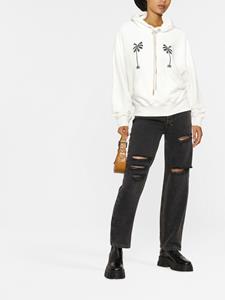palmangels Palm Angels Hoodie met grafische print - Wit