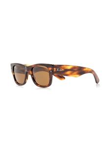 Ray-Ban Zonnebril met rechthoekig montuur - Bruin