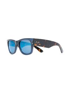 Ray-Ban Zonnebril met wayfarer montuur - Blauw
