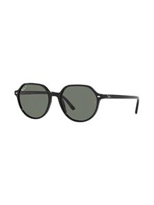 Ray-Ban Thalia zonnebril met rond montuur - Zwart