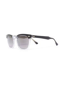 Ray-Ban Zonnebril met half montuur - Zwart