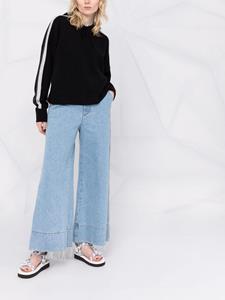 tommyhilfiger Tommy Hilfiger Hoodie met zijstreep - Zwart