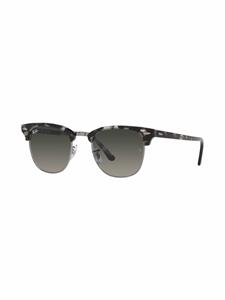 Ray-Ban Clubmaster zonnebril met D-montuur - Grijs
