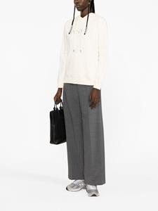 Lanvin Hoodie met geborduurd logo - Beige