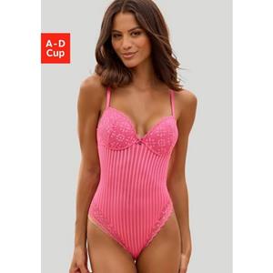 s.Oliver RED LABEL Beachwear Body AMELIE in modieuze streep-look, sexy dessous