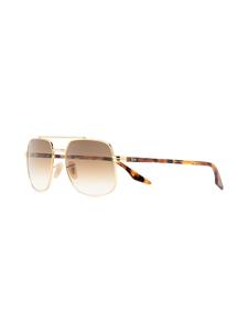 Ray-Ban Zonnebril met aviator montuur - Goud