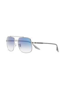 Ray-Ban Zonnebril met oversized montuur - Zilver