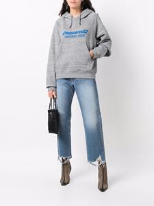 DSQUARED2 Hoodie met logoprint - Grijs