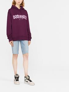 Dsquared2 Hoodie met logoprint - Paars