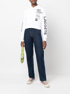 Lacoste Hoodie met print - Wit