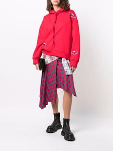 natashazinko Natasha Zinko Hoodie met borduurwerk - Rood
