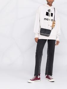 marantétoile MARANT ÉTOILE Hoodie met logoprint - Beige