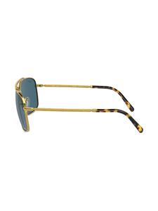 Ray-Ban Zonnebril met dubbele neusbrug - Goud
