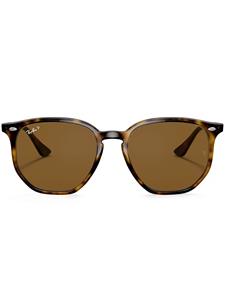 Ray-Ban Zonnebril met zeshoekig montuur - Groen
