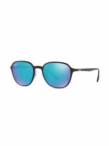 Ray-Ban Zonnebril met vierkant montuur - Blauw