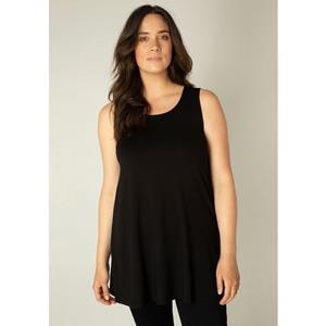 Base Level Curvy Longshirt "Abbigale", Leicht ausgestellte A-Form