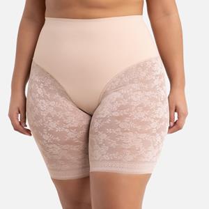 LA REDOUTE COLLECTIONS PLUS Steunende panty in microvezel en kant