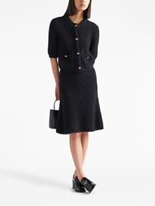 Prada Halflange rok - Zwart
