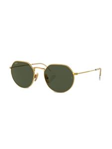 Ray-Ban Zonnebril met geometrisch montuur - Goud