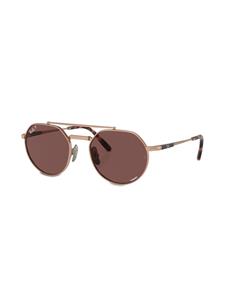 Ray-Ban Zonnebril met rond montuur - Goud